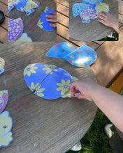 Load image into Gallery viewer, Five Little Easter Chicks - Printed and Made Up Magnetic Board Poem