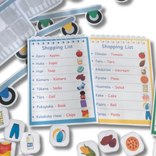 Load image into Gallery viewer, Let's Go Shopping! - Māori and English Printable Memory Game
