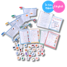 Load image into Gallery viewer, Let's Go Shopping! - Māori and English Printable Memory Game