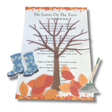 Load image into Gallery viewer, The Leaves Of The Trees - Printed and Made-Up Magnetic Board Song