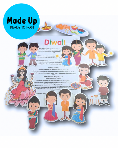 Diwali - Printed Magnetic Board Story