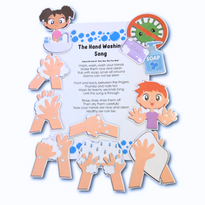 The Hand Washing Song - Printable Board Song