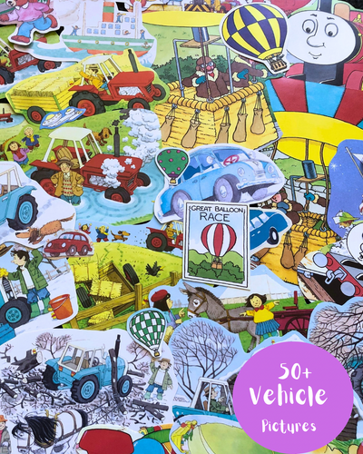 50+ Pre Cut Pictures - Vehicles