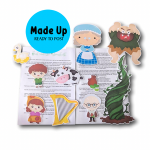 Jack and the Beanstalk - Magnetic Board Story (Made Up Ready To Post)