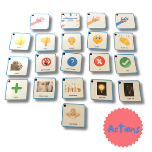 Little Kids Communication Cards - Printable