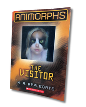 Load image into Gallery viewer, Book cover of &#39;The Visitor&#39; from the Animorphs series by K.A. Applegate