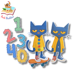 Pete The Cat and his Four Groovy Buttons - Printable Book Buddy