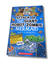 Load image into Gallery viewer, Epic Fail Tales - Attack of the Giant Robot Zombie Mermaid by Matt Cosgrove
