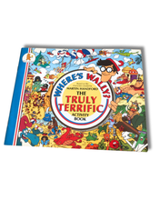 Load image into Gallery viewer, Colorful 'Where's Wally?' activity book on a white background. Available to purchase in New Zealand