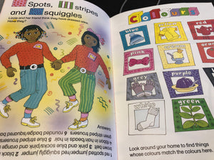 Playdays - Colours and Shapes Activity Book Ages 3-7
