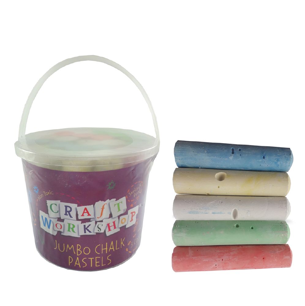 Jumbo Chalk Tub 20pces