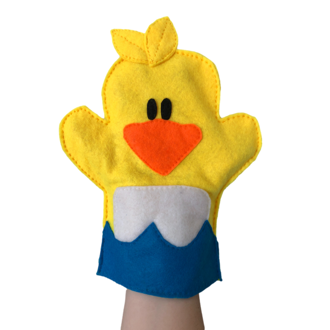 Danny The Duckling - Hand Puppet (Extra Large) – Learning Differently NZ