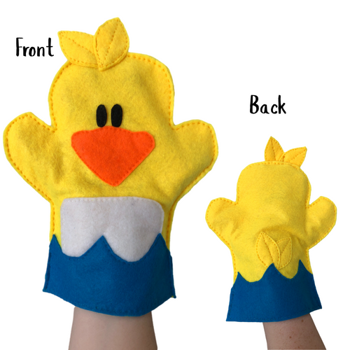 Danny The Duckling - Hand Puppet (Extra Large)