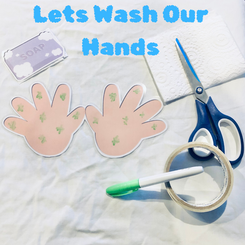 Printable Handwashing Activity/Game