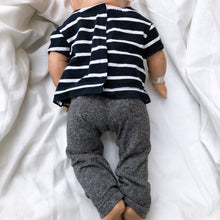 Load image into Gallery viewer, Navy and Grey Dolls Clothing Set - Handmade