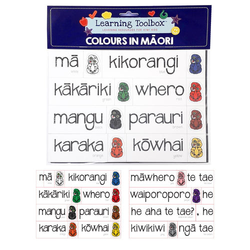 Te Reo Māori Colours Magnet Set 27pces