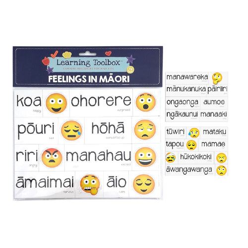 Te Reo Māori Emotions Magnet Set 35pces