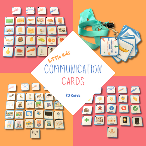 Little Kids Communication Cards - Printable