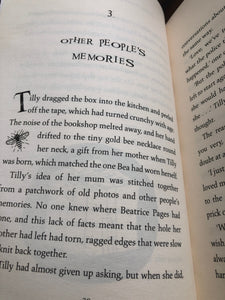 Open book with text and a visible page number