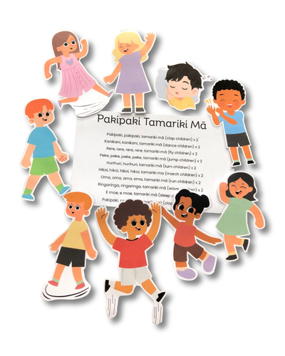 Pakipaki Tamariki Mā - Printable Board Song