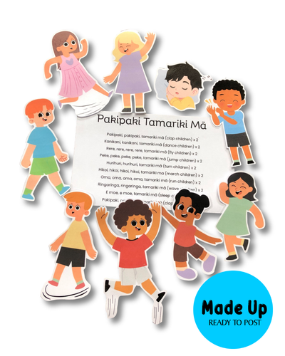 Pakipaki Tamariki Mā - Magnetic Board Action Song