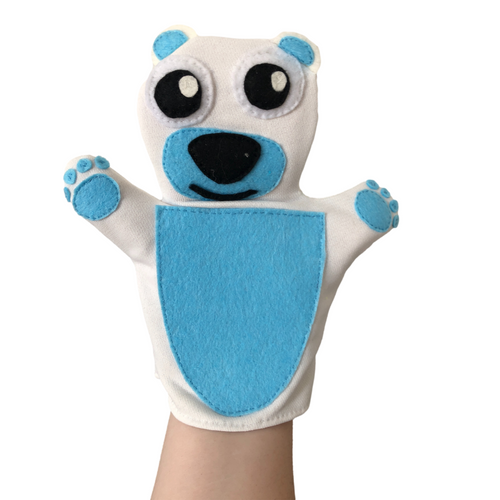 Penny Polar Bear  - Hand Puppet