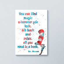 Load image into Gallery viewer, You Can Find Magic - Splash Art Print
