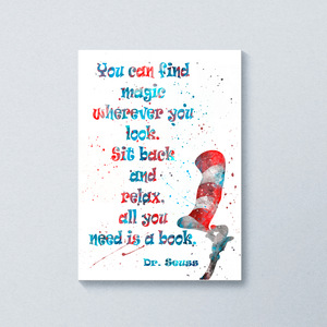 You Can Find Magic - Splash Art Print