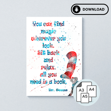 Load image into Gallery viewer, (Digital) You Can Find Magic - Splash Wall Print