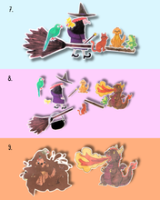 Load image into Gallery viewer, Room on the Broom Book Buddy. Available to purchase in New Zealand