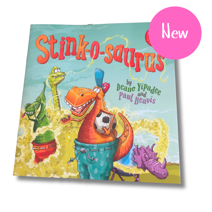 Stink-o-saurus by Deano Yipadee