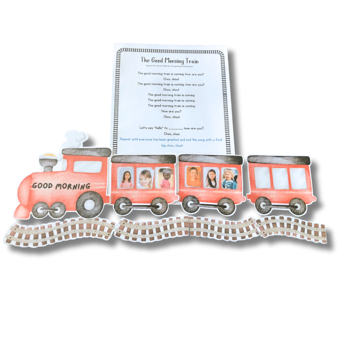 Good Morning Train The Good Morning Train - Printable Board Song (You can add your own st ...