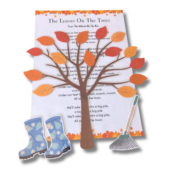 The Leaves Of The Trees - Printable Board Song