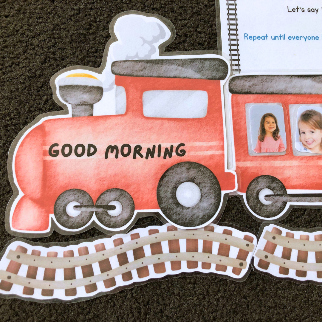 Good Morning Train The Good Morning Train - Printable Board Song (You can add your own st ...