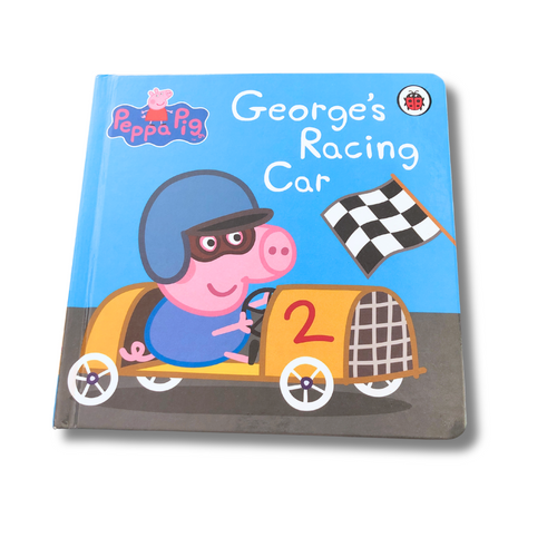 Peppa Pig - George's Racing Car (Board Book)