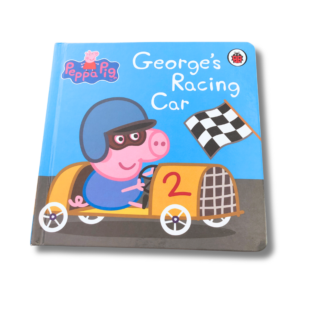 Peppa Pig - George's Racing Car (Board Book)