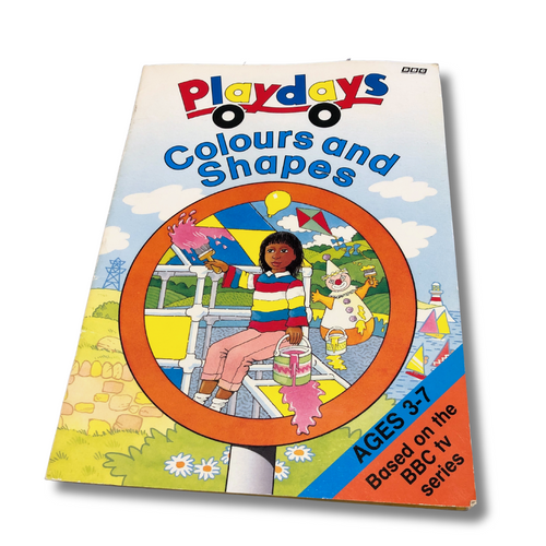 Playdays - Colours and Shapes Activity Book Ages 3-7