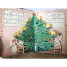 Load image into Gallery viewer, Ding Dong Merrily On High: A Pop-up Book of Christmas Carols