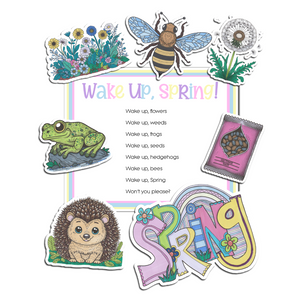 Wake Up, Spring! - Printable Board Poem