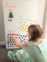 Load image into Gallery viewer, Christmas Tree Sight Words - Level 1-2 (Magenta)