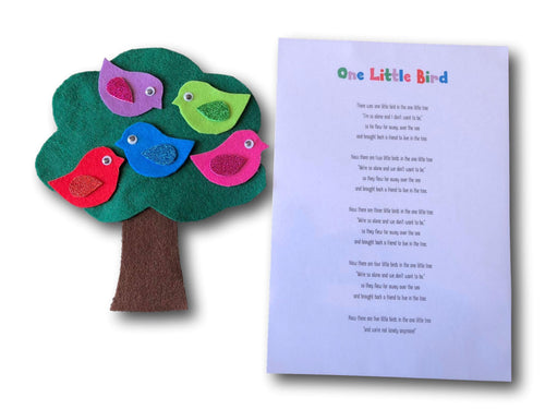 One Little Bird - Felt Board Story