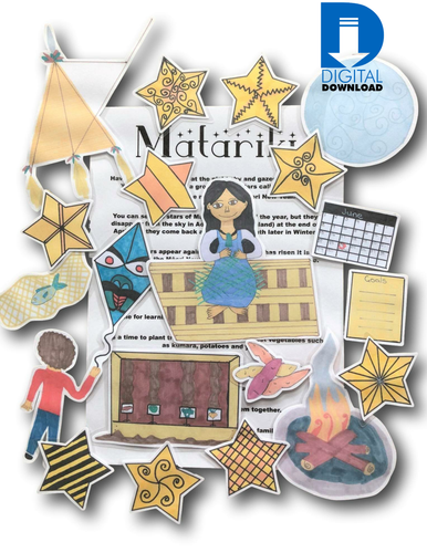 Matariki  - Digital, Printable Board Story