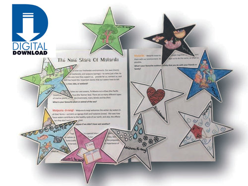The Nine Stars Of Matariki - Digital, Printable Magnetic Story
