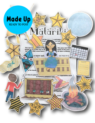 Matariki - Printed Magnetic Board Story