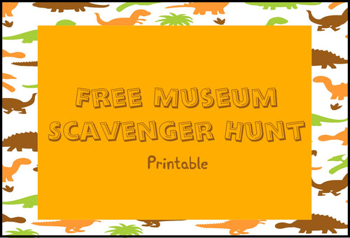 Museum Scavenger Hunt - Digital, Printable Resource