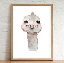 Load image into Gallery viewer, A4 Animal Plain Watercolour Print