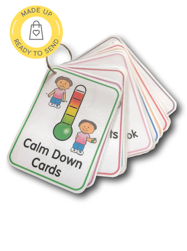 Calm Down Cards - Made Up Ready To Send