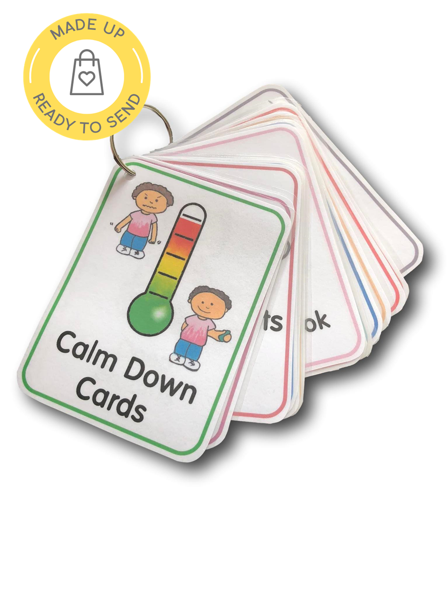 Calm Down Cards - Made Up Ready To Send