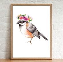 Load image into Gallery viewer, A4 Animal Floral Watercolour Print